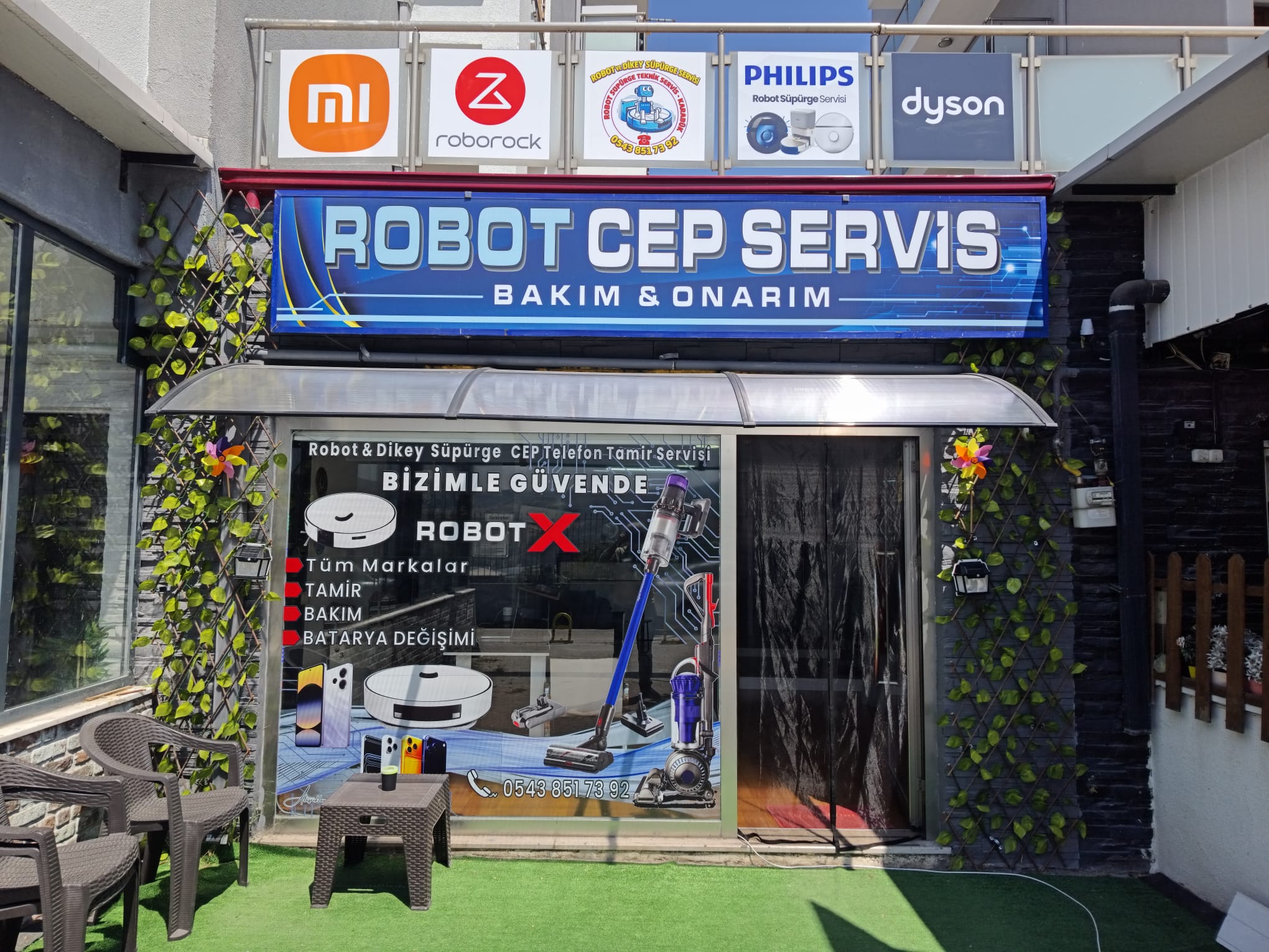 ROBOKAR Karabük mağaza cephesi